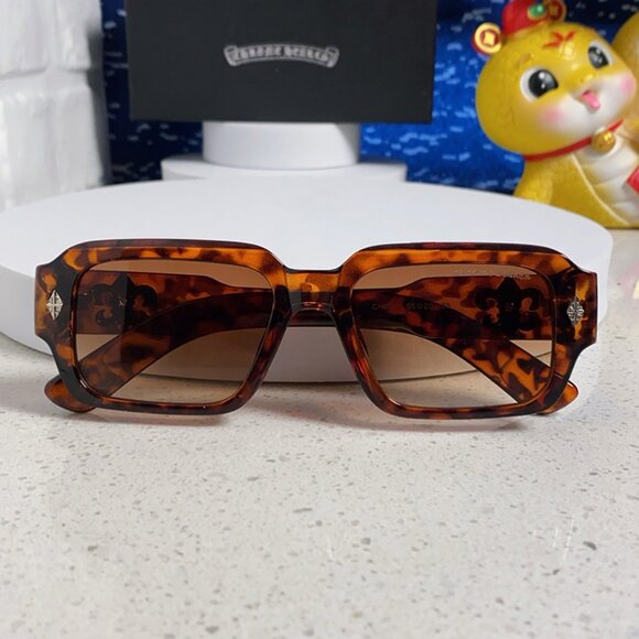 NWT Chrome Hearts Tortoiseshell Sunglasses - Picture 1 of 6